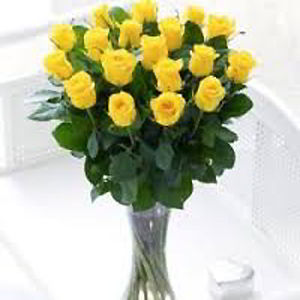 Basking Ridge Florist | 18 Yellow Roses