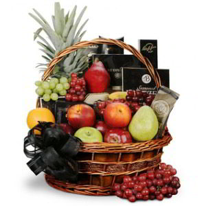 Basking Ridge Florist | Gourmet Basket 