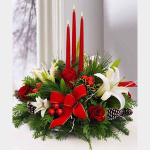 Basking Ridge Florist | Lily Centerpiece