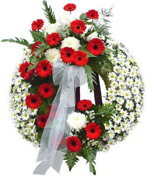 Gallaway  Crane Funeral Home  | Gerbera Wreath