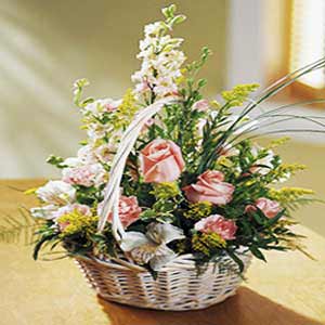 Basking Ridge Florist | Larkspur Basket