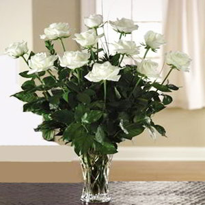 Basking Ridge Florist | 12 White Roses 