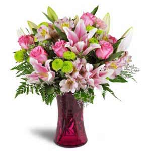 Basking Ridge Florist | Cheerful Vase